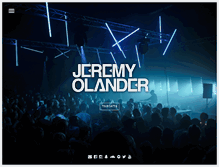 Tablet Screenshot of jeremyolander.com